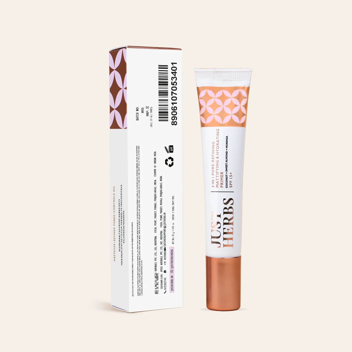 3 In 1 Pore-Refining, Mattifying & Hydrating Primer SPF 15+ - Image 10