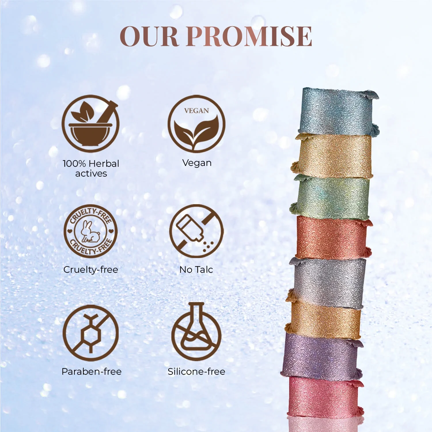 8 in 1 Eyeshadow Lidsticks (Available in 2 Variants) - Image 10