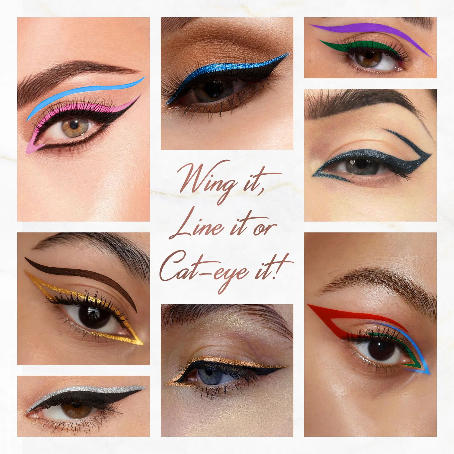 Herb-Enriched Waterproof Eyeliner Organic with Jojoba Oil & Vitamin E - Image 16