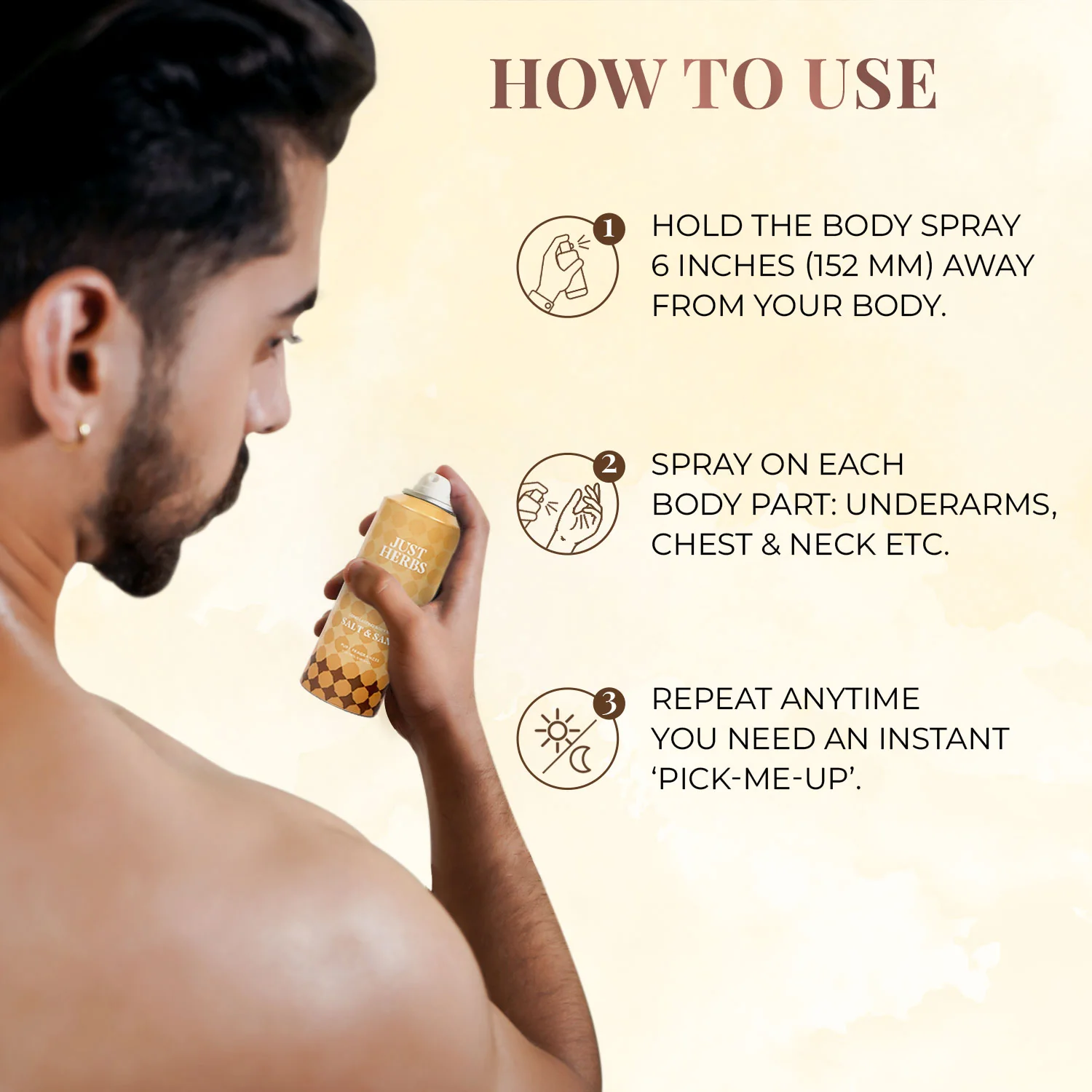 Long Lasting Salt and Sand Deodorant Body Spray For Men & Women - Image 6