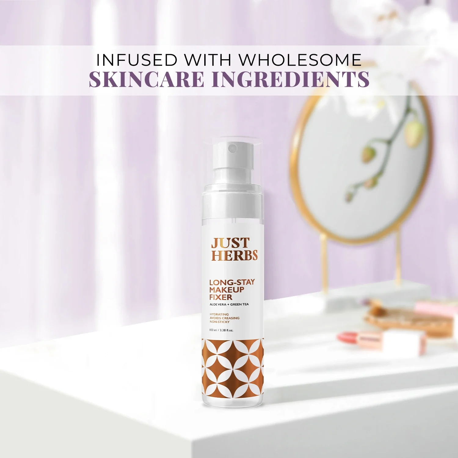 Long-stay Makeup Fixer with Aloe Vera & Green Tea - Image 6