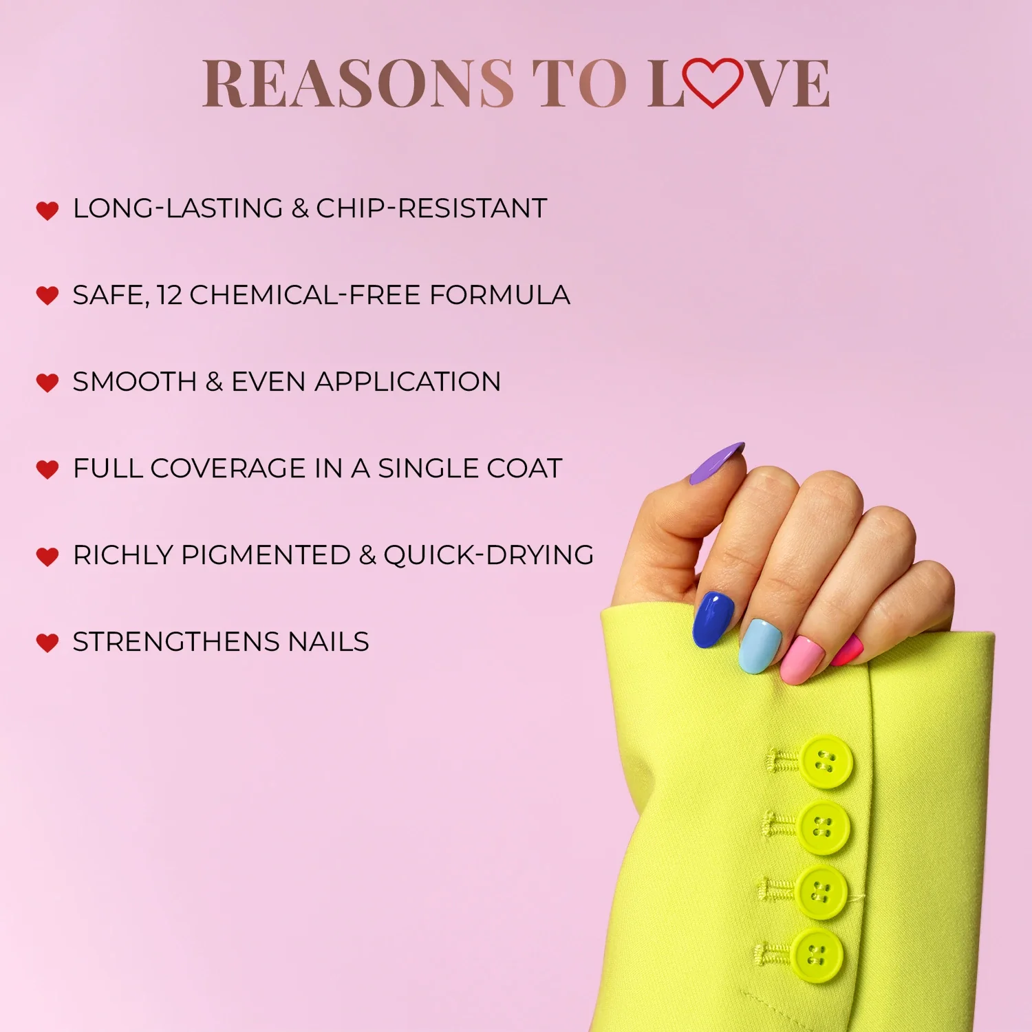 Nail Paints | 12-Free Formula - Image 54
