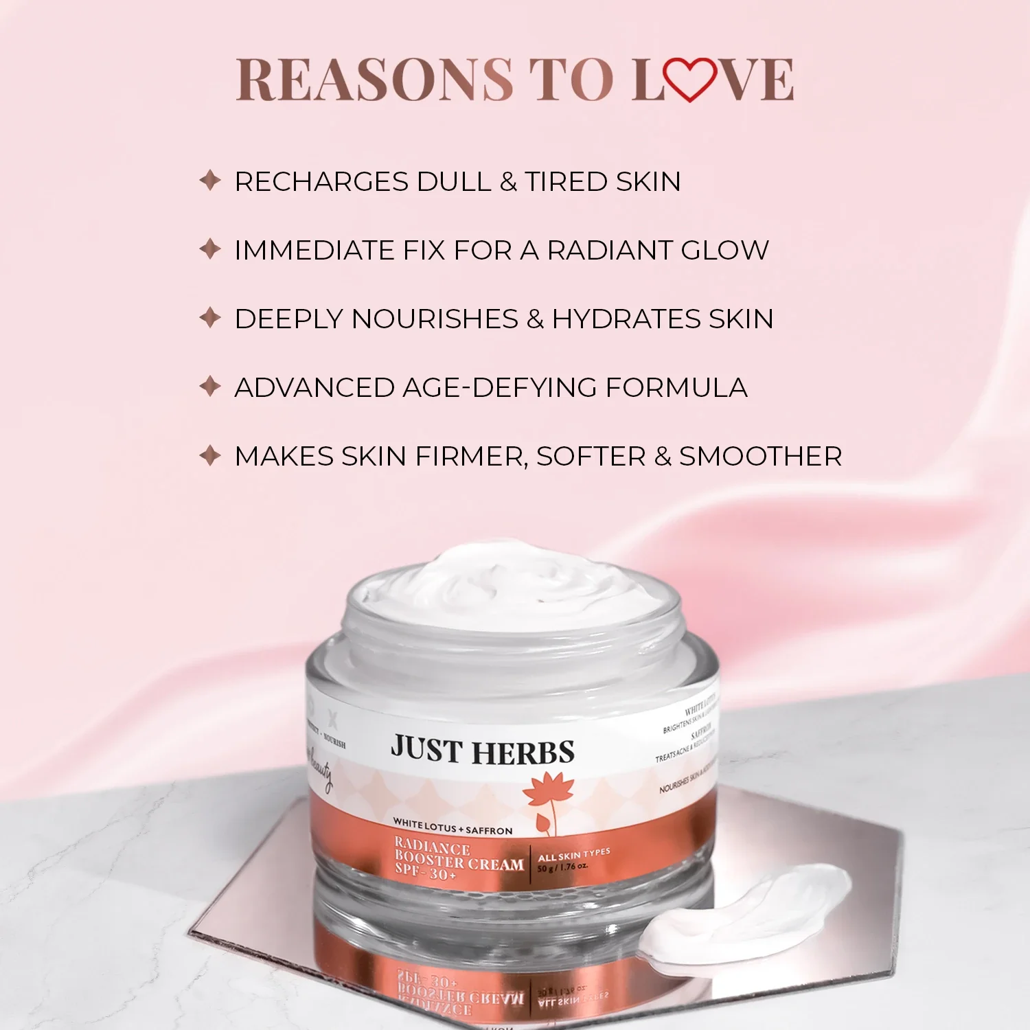 Radiance Booster Cream SPF 30+ with White Lotus and Saffron - Image 4