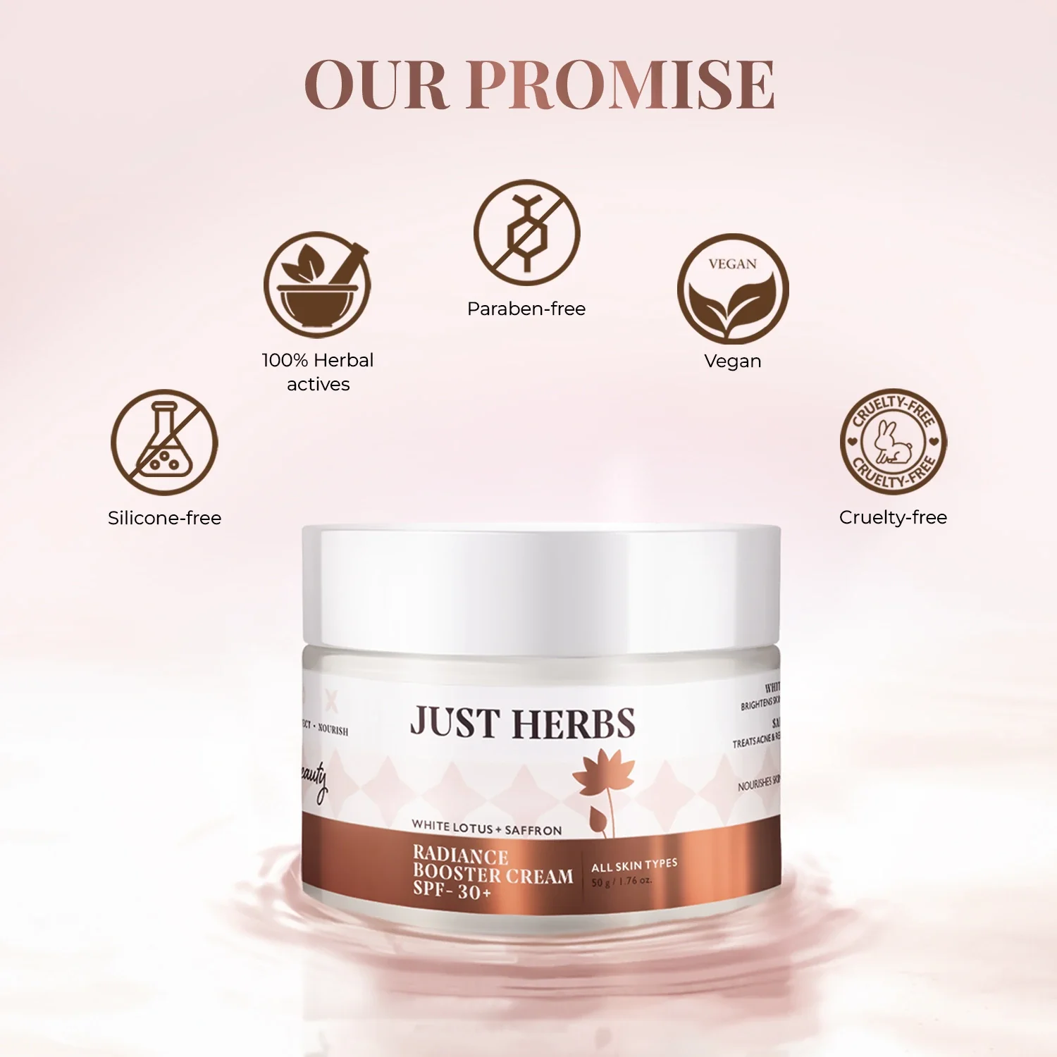 Radiance Booster Cream SPF 30+ with White Lotus and Saffron - Image 7