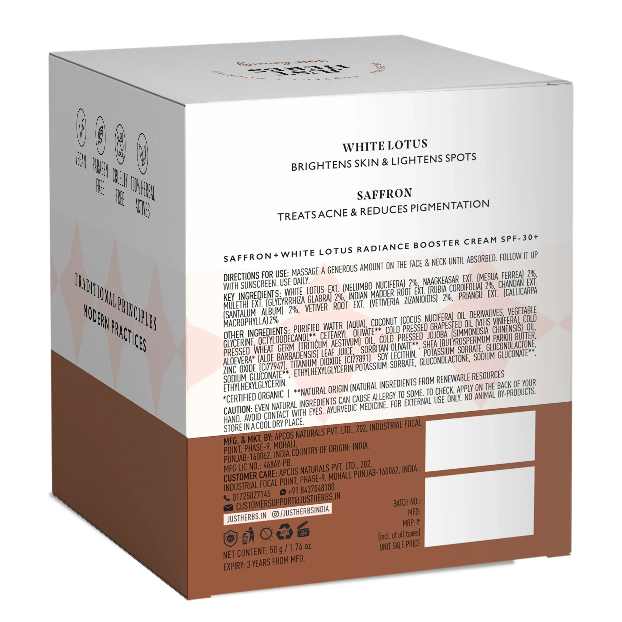 Radiance Booster Cream SPF 30+ with White Lotus and Saffron - Image 8