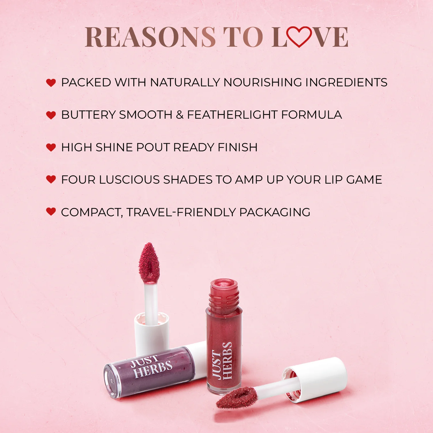 Serum-Infused Lip Gloss - Deep Love - Image 3