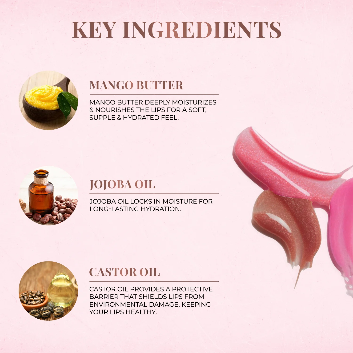 Serum-Infused Lip Gloss - Soft Lush - Image 4