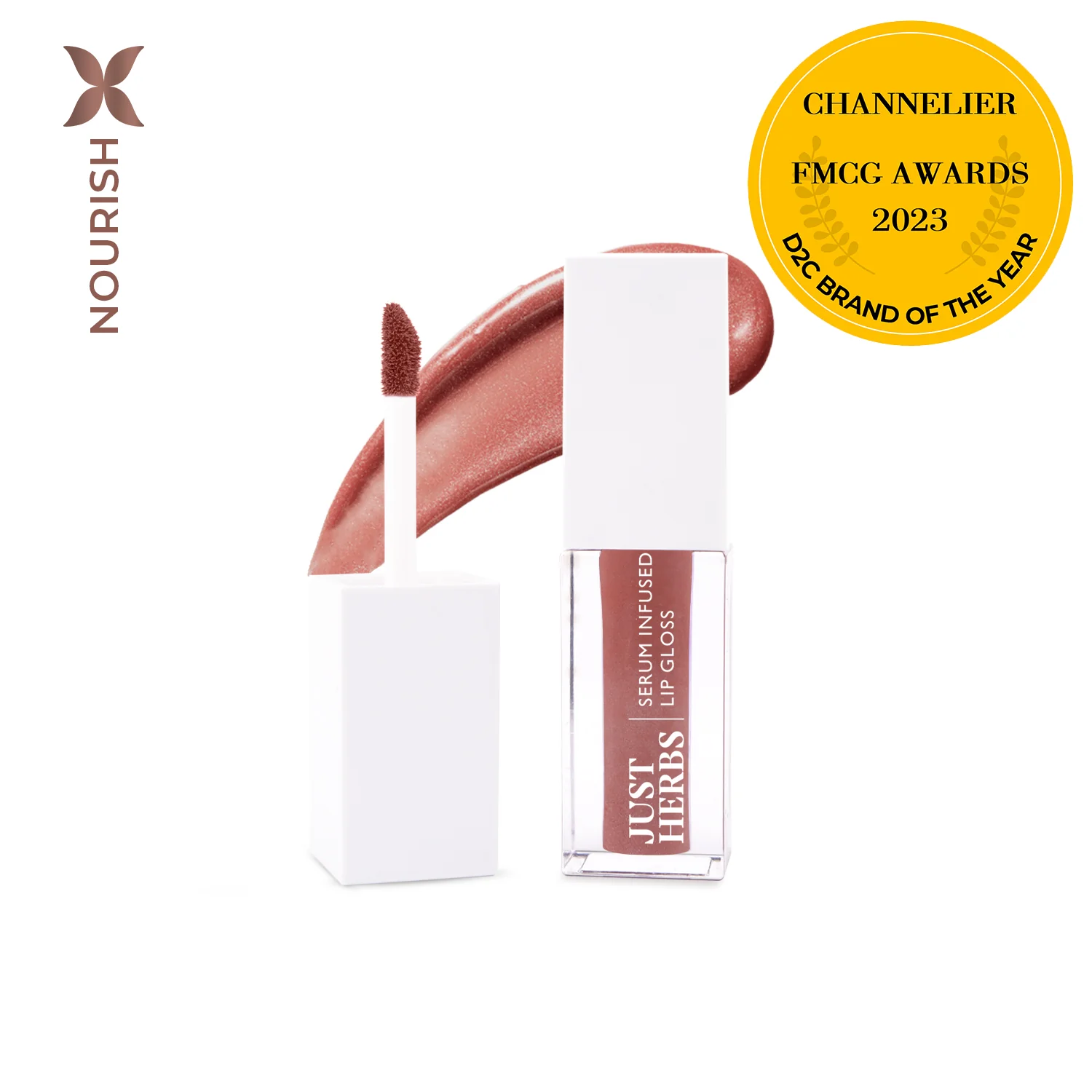 Serum-infused Lip Gloss with Mango Butter and Jojoba Oil - Image 5