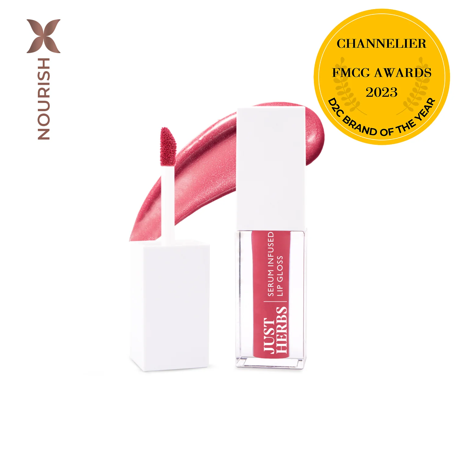 Serum-infused Lip Gloss with Mango Butter and Jojoba Oil - Image 7