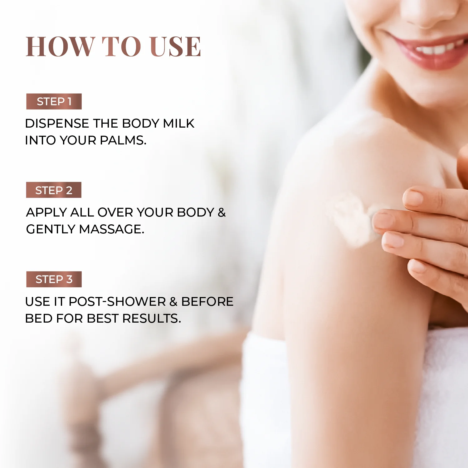 Ultra Hydrating Body Milk with Saffron and Malai - Image 5