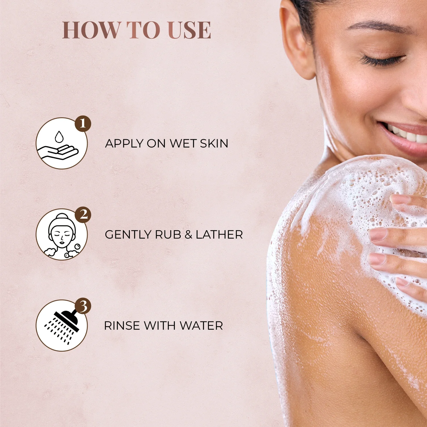 Wild Indian Rose Body Wash 200 ml - Image 6